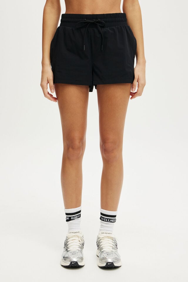 Cotton On On The Fly Tie Up Short Black