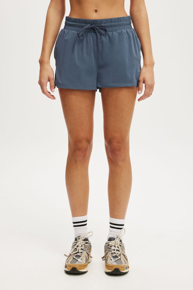 Cotton On On The Fly Tie Up Short Folkstone Grey