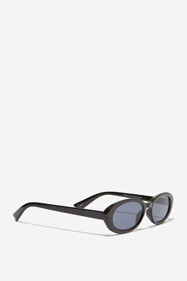 Cotton On Ophelia Oval Sunglasses Black
