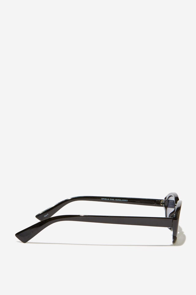 Cotton On Ophelia Oval Sunglasses Black