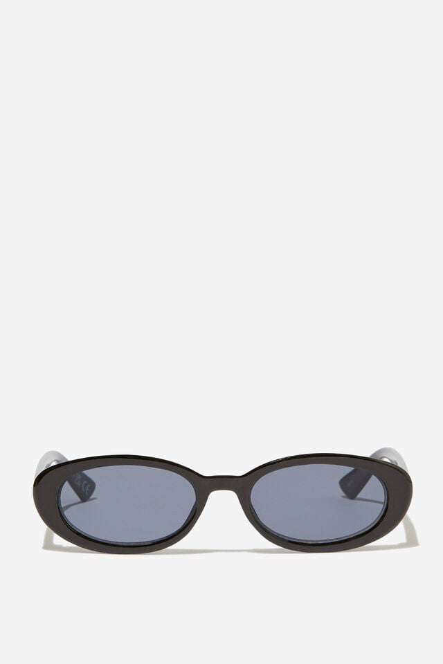 cotton on Ophelia Oval Sunglasses black