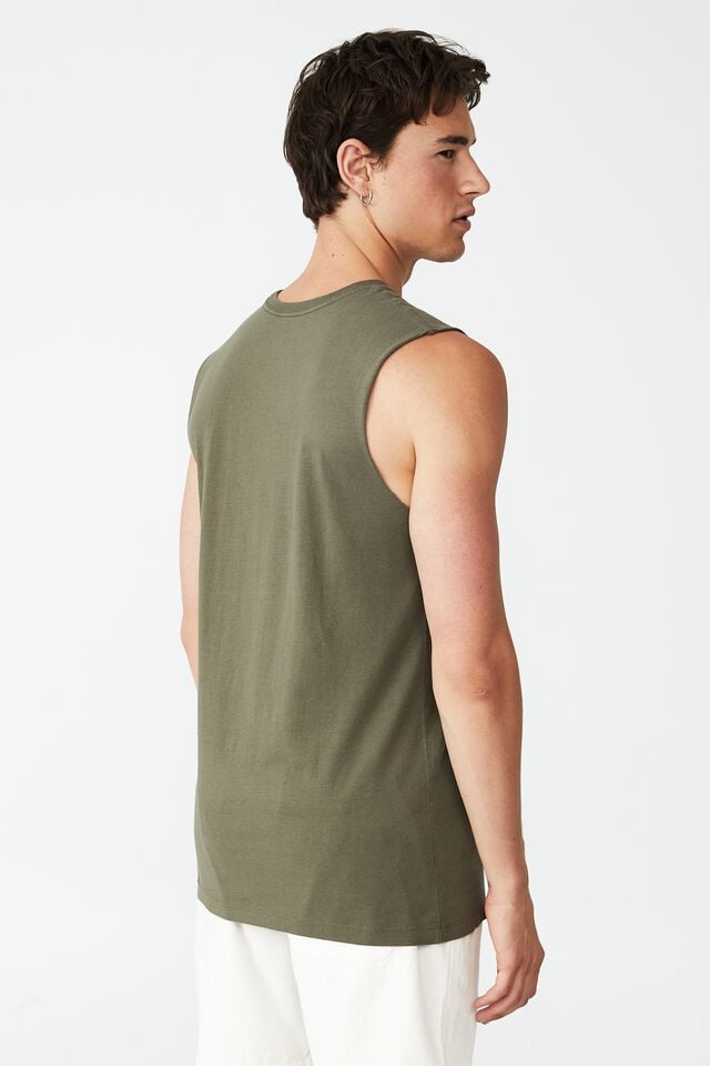 Cotton On Organic Muscle Military