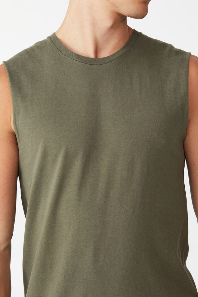 Cotton On Organic Muscle Military