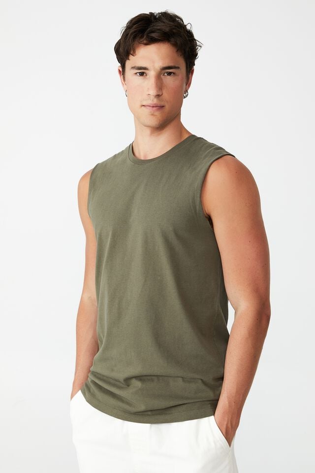Cotton On Organic Muscle Military