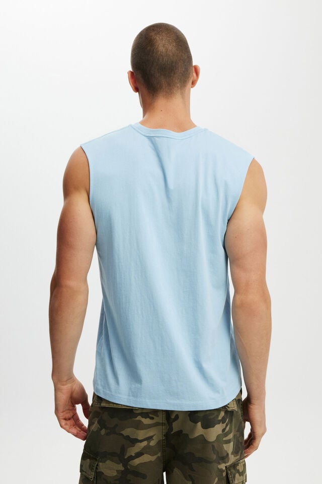 Cotton On Organic Muscle Pearl Blue