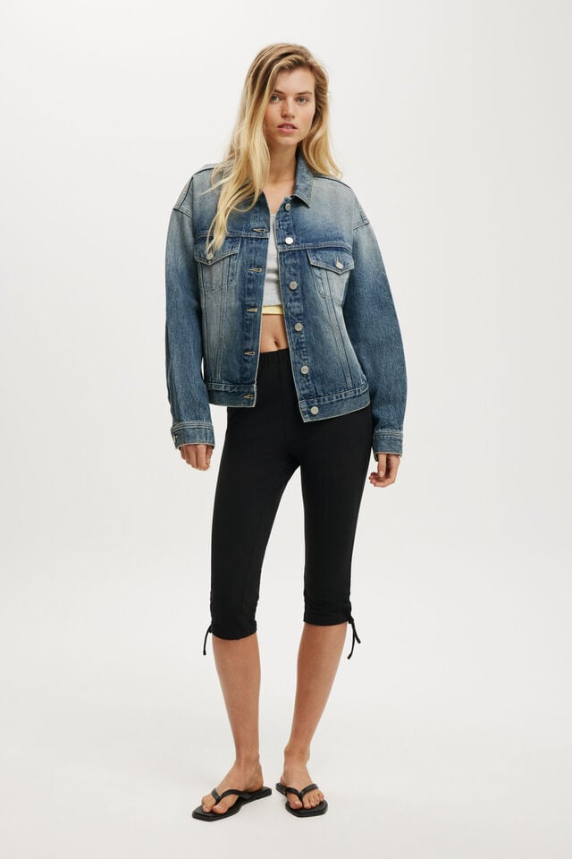 Cotton On Original Denim Jacket Blue Dusk