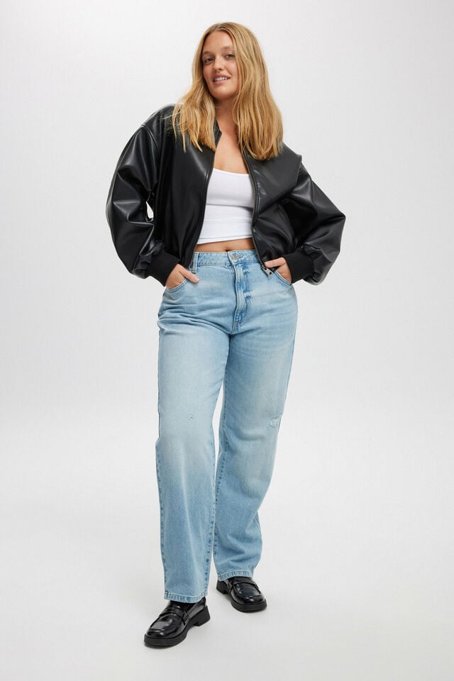 cotton on Original Straight Jean air blue worn