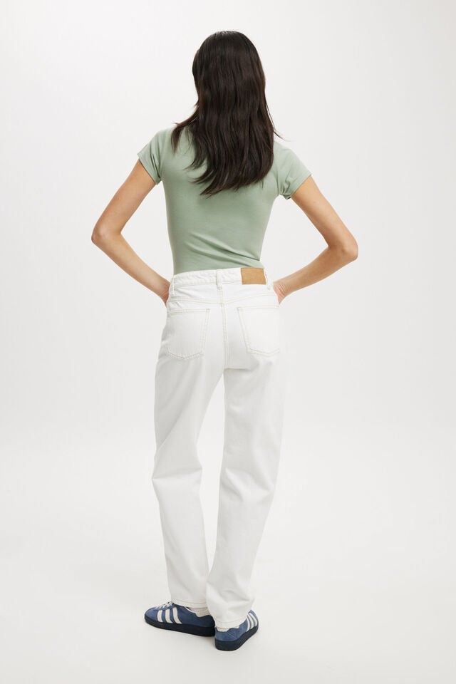 Cotton On Original Straight Jean Vintage White