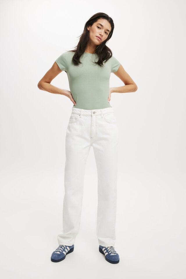 cotton on Original Straight Jean vintage white