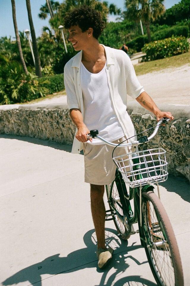 cotton on Pablo Short Sleeve Shirt vintage white