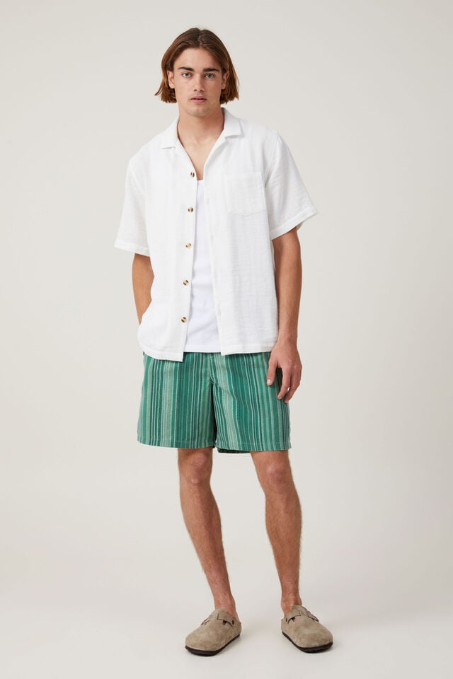 Cotton On Palma Short Sleeve Shirt White