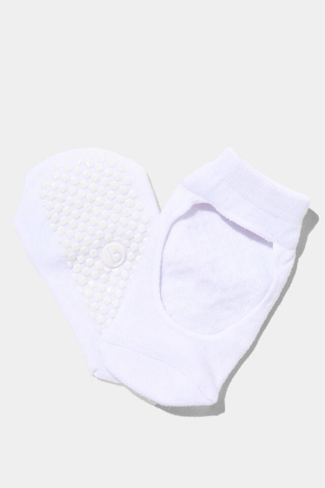 cotton on Performance Plie Sock white