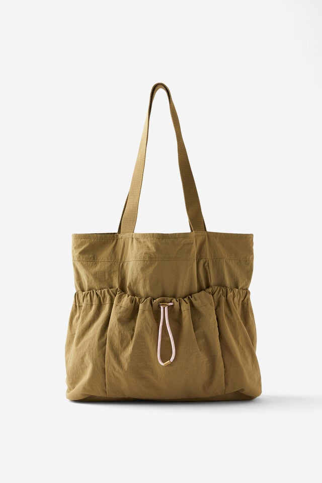 cotton on Piper Tote Bag khaki