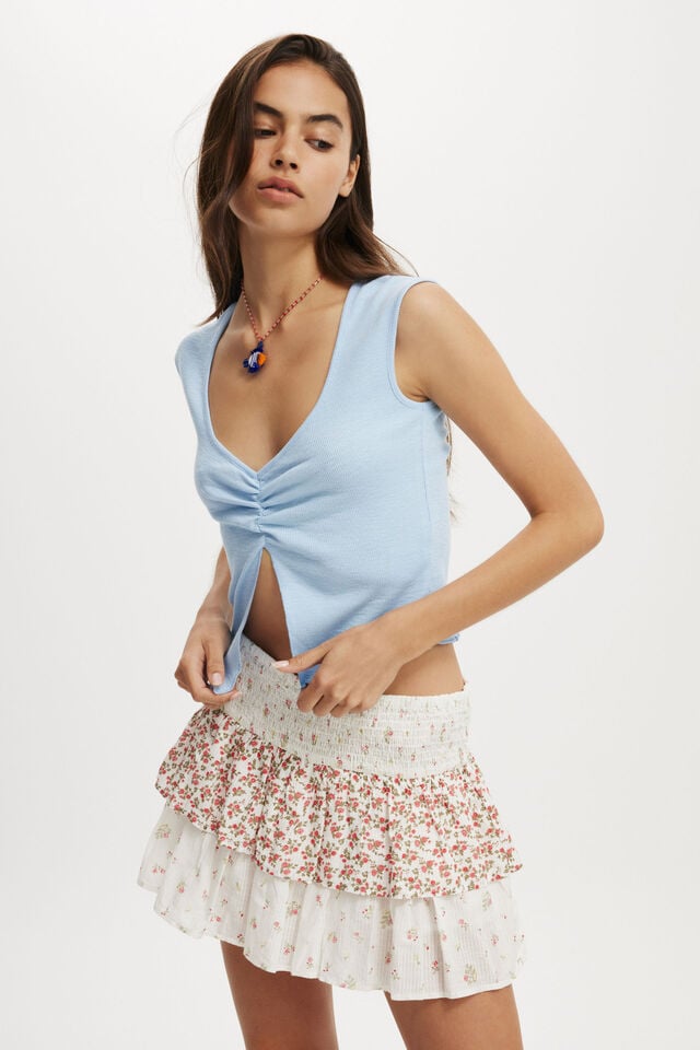 cotton on Rara Skort annaliese floral spliced