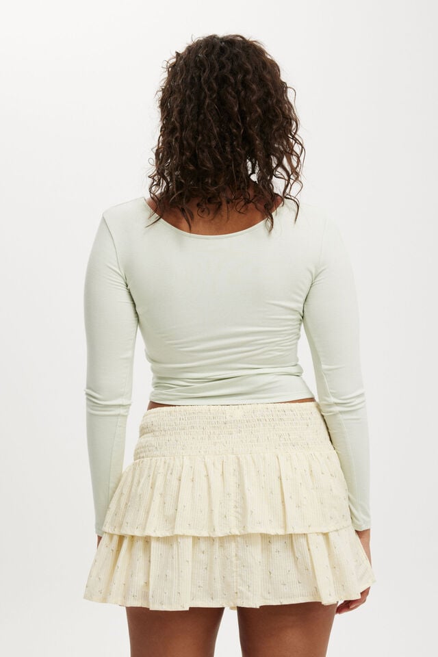Cotton On Rara Skort Darcy Daisy Lemon