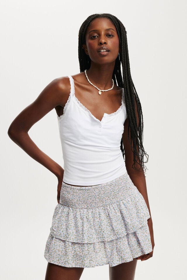 cotton on Rara Skort isabelle floral pink