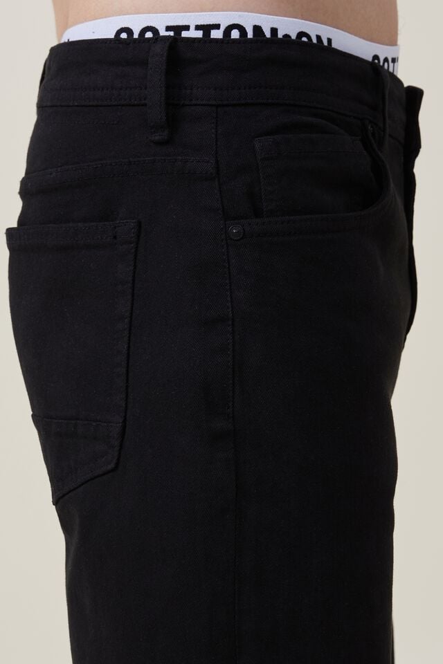 Cotton On Relaxed Tapered Jean New Black