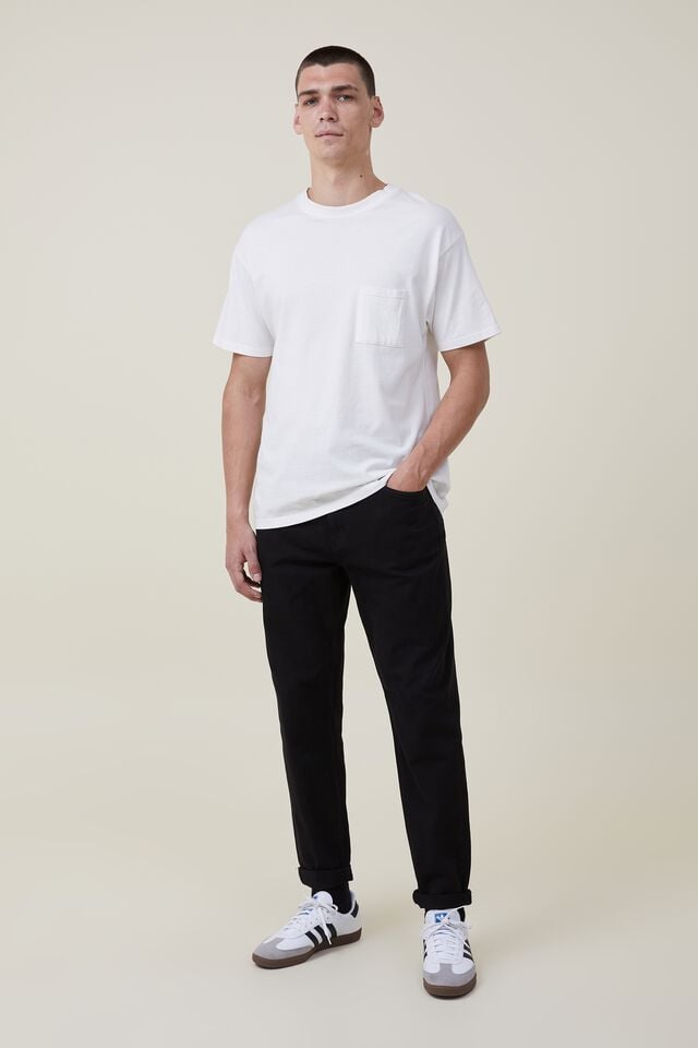 Cotton On Relaxed Tapered Jean New Black