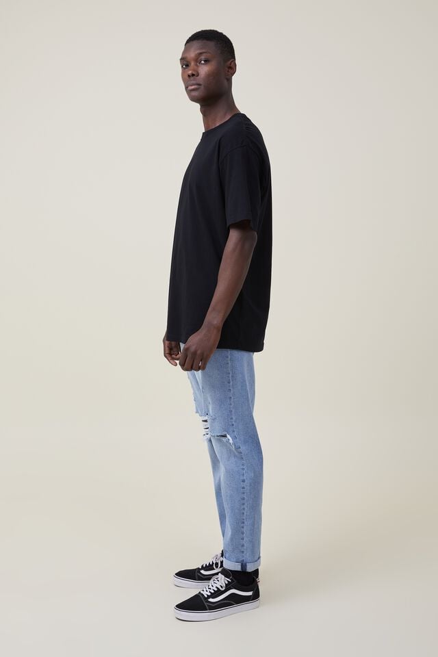 cotton on Relaxed Tapered Jean surf blue ripped