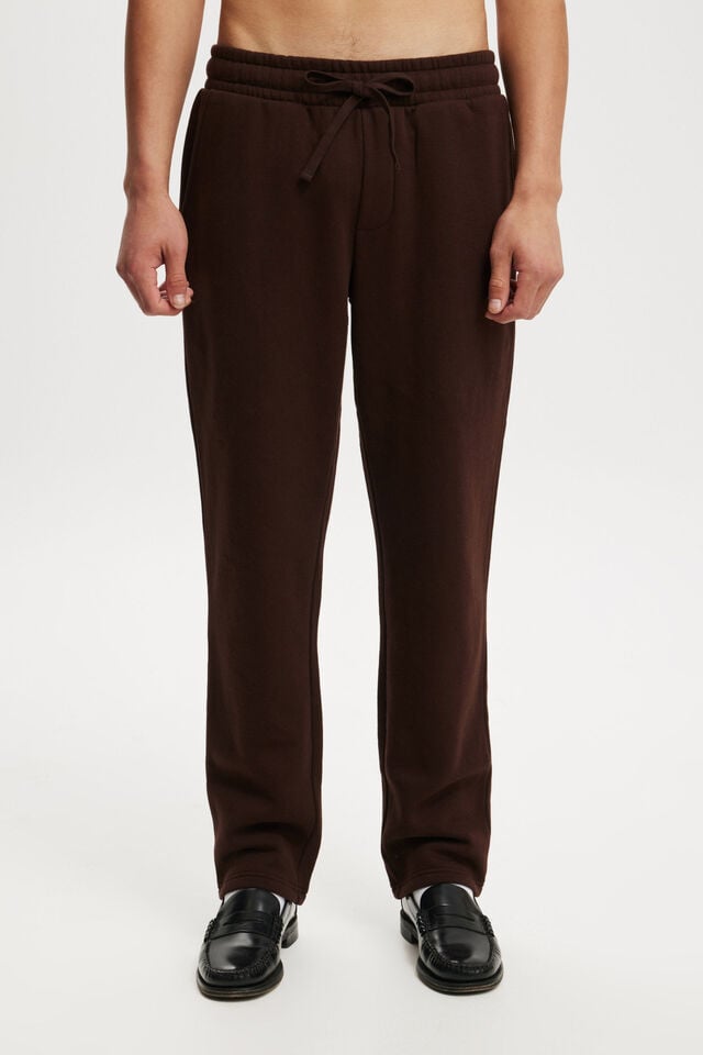 Cotton On Relaxed Track Pant Dark Oak