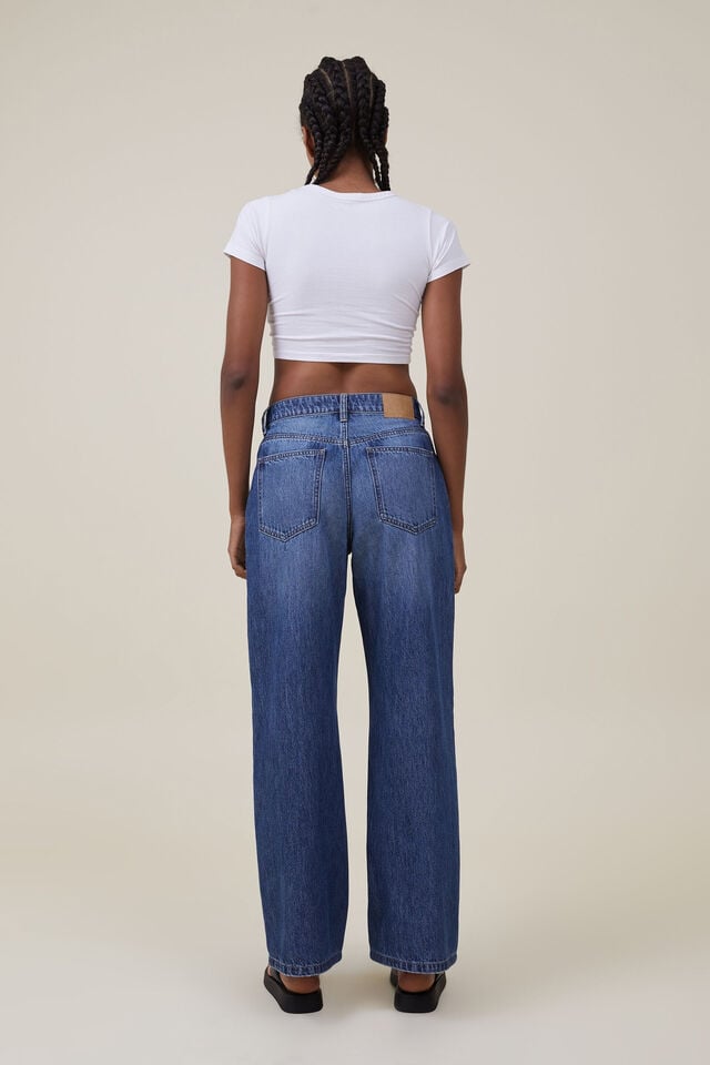 Cotton On Relaxed Wide Jean Bottle Blue