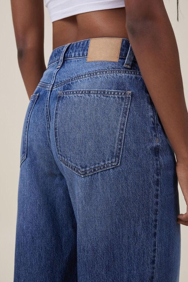 Cotton On Relaxed Wide Jean Bottle Blue