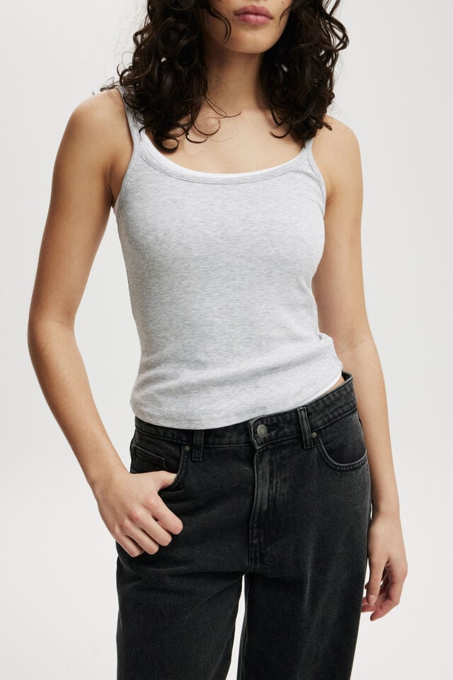 Cotton On Relaxed Wide Jean Graphite Black