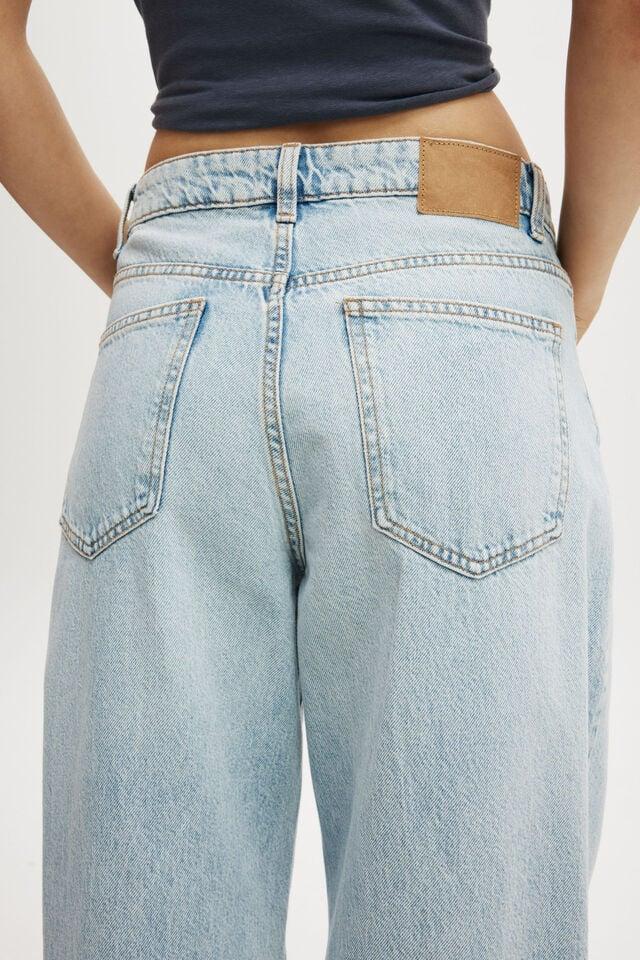 Cotton On Relaxed Wide Jean Pearl Blue