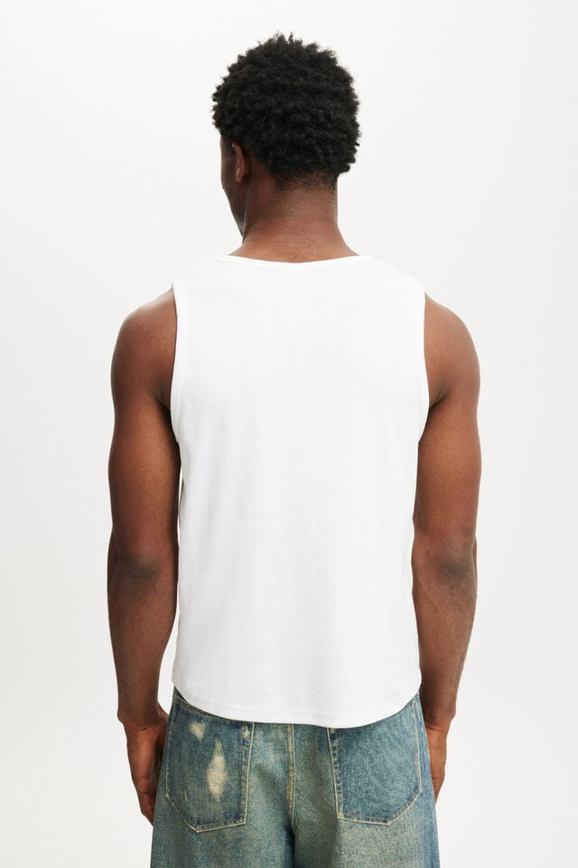 Cotton On Rib Tank White