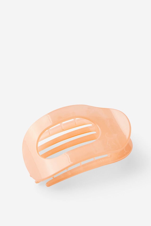 cotton on Road Trip Hair Claw peach jelly