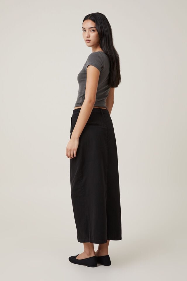 Cotton On Ryder Utility Maxi Skirt Black