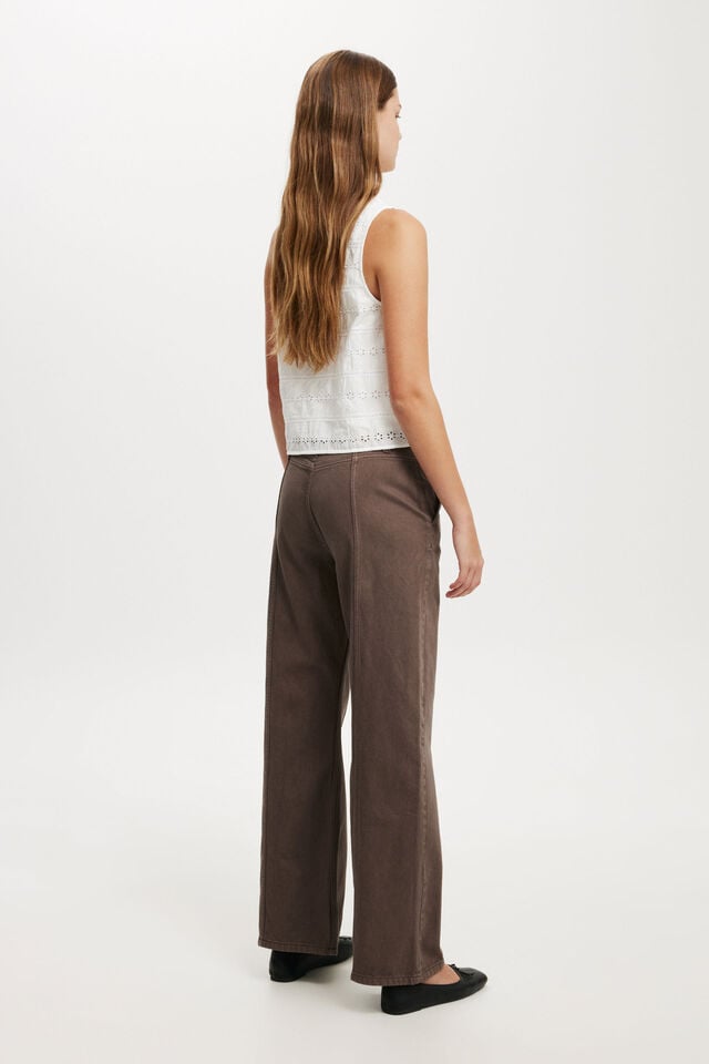 Cotton On Seam Wide Jean Washed Oak