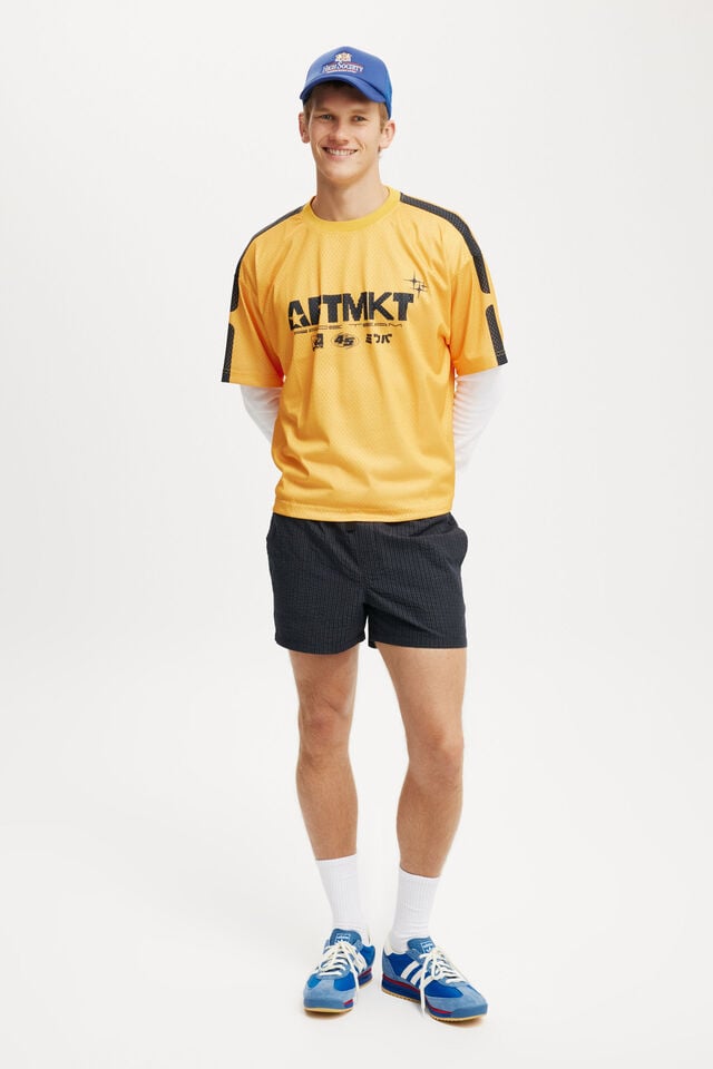 cotton on Short Short black stripe