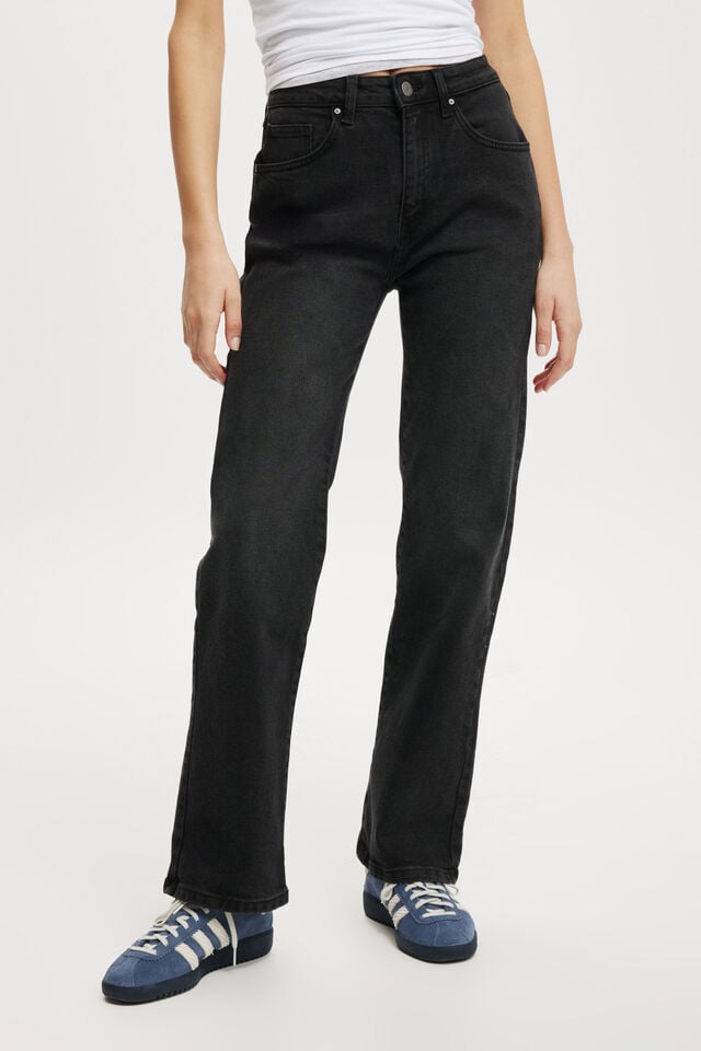 Cotton On Slim Straight Jean Black Pepper