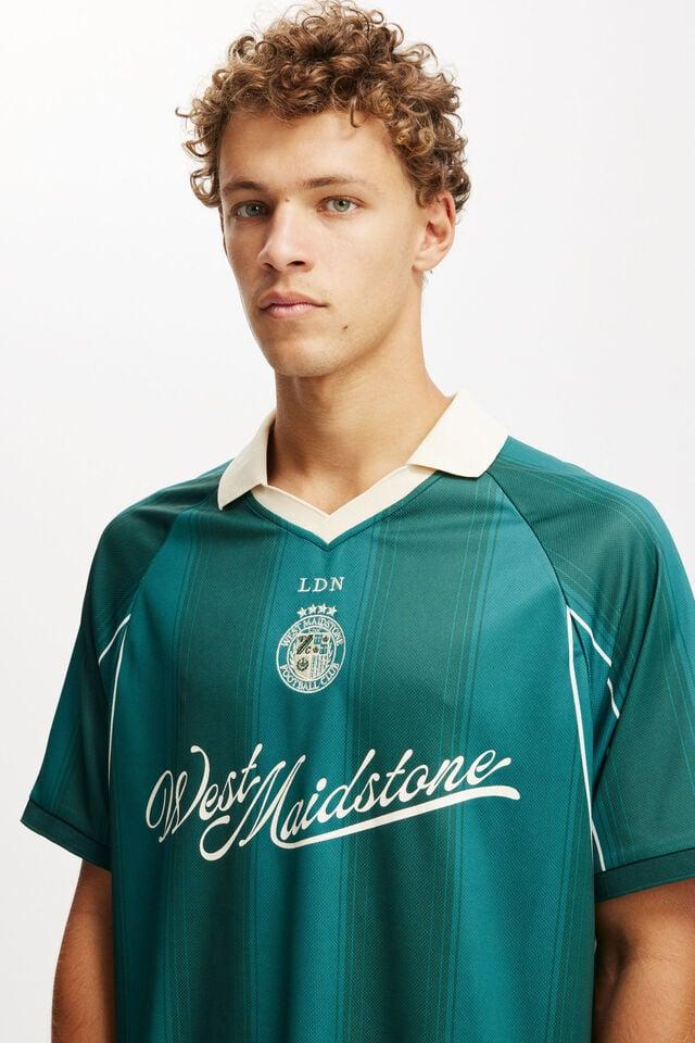 Cotton On Soccer Jersey Emerald/west Maidstone