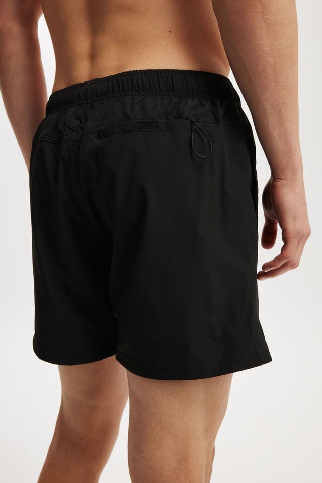 Cotton On Stretch Swim Short Black