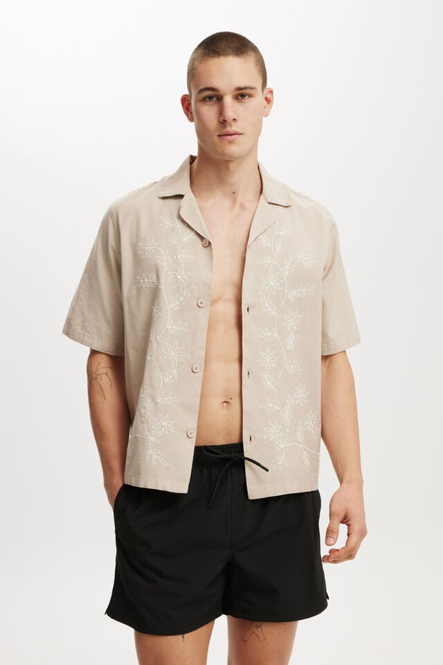 Cotton On Stretch Swim Short Black