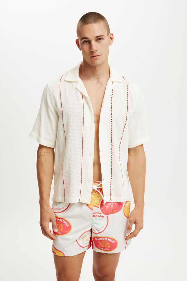 Cotton On Stretch Swim Short Fruit Stickers