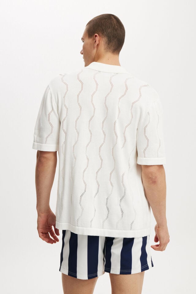 Cotton On Stretch Swim Short Navy Resort Stripe