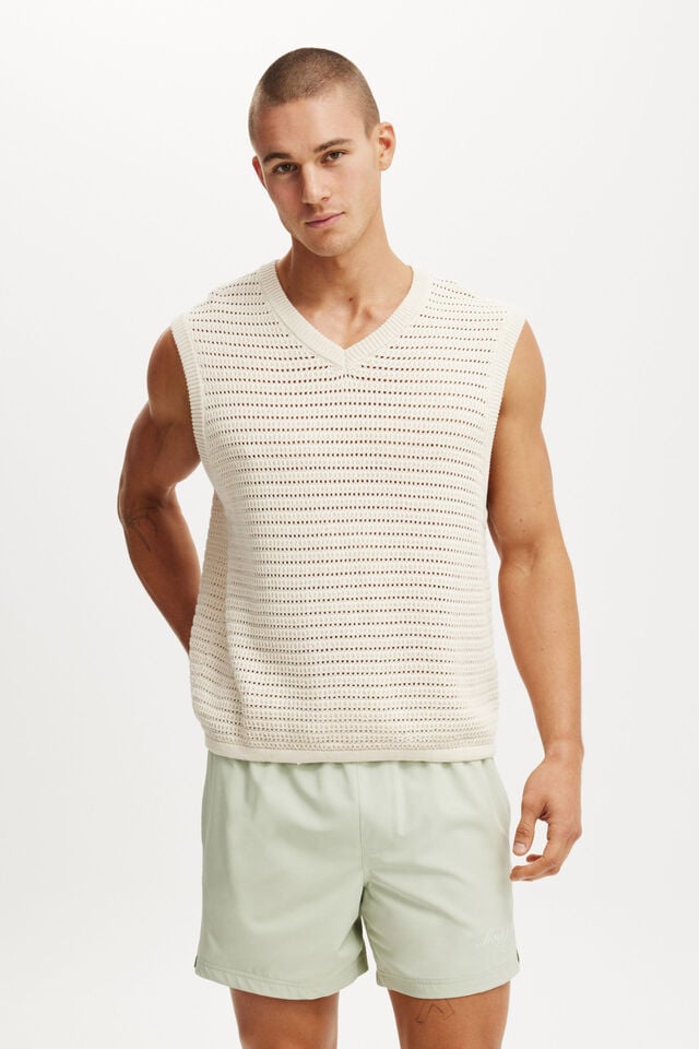 Cotton On Stretch Swim Short Sage Royal Regency