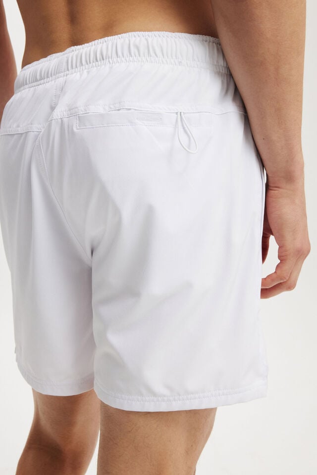 Cotton On Stretch Swim Short White