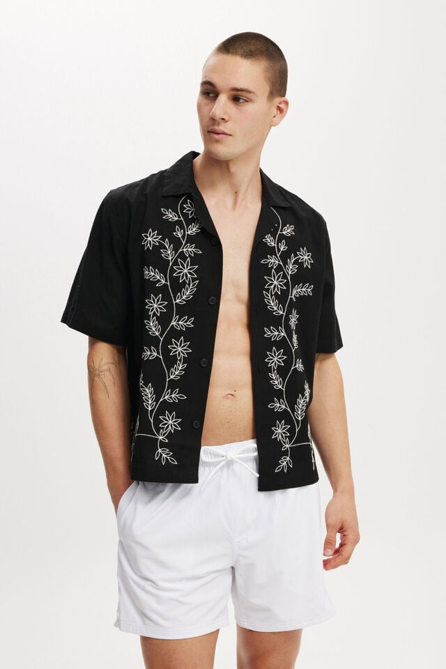 Cotton On Stretch Swim Short White