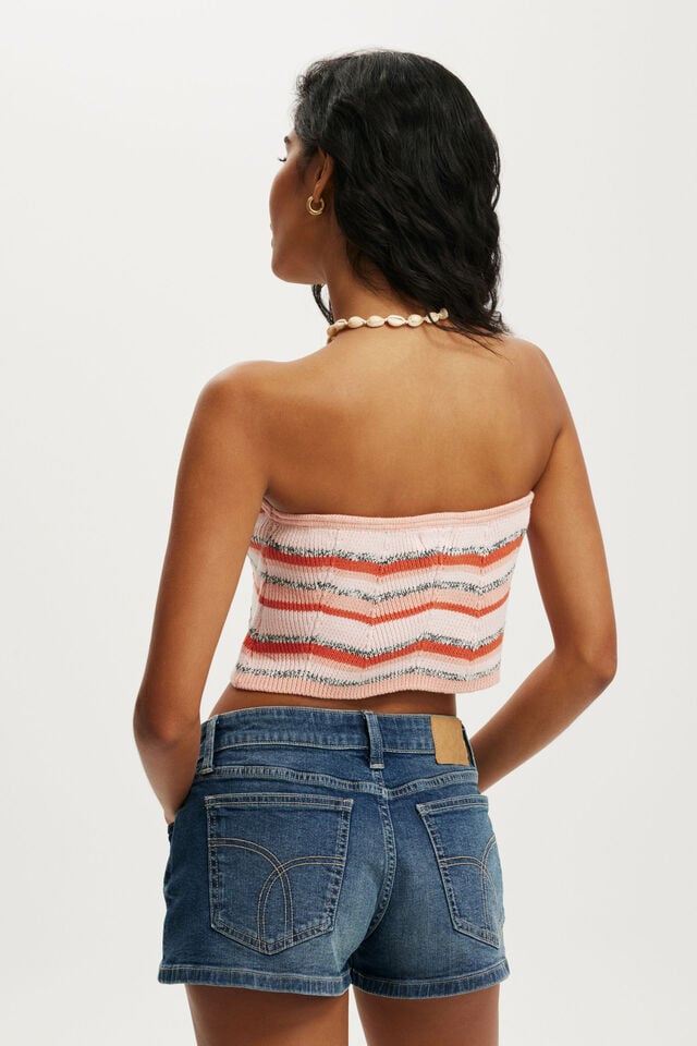 Cotton On Summer Bandeau Crochet Chevron