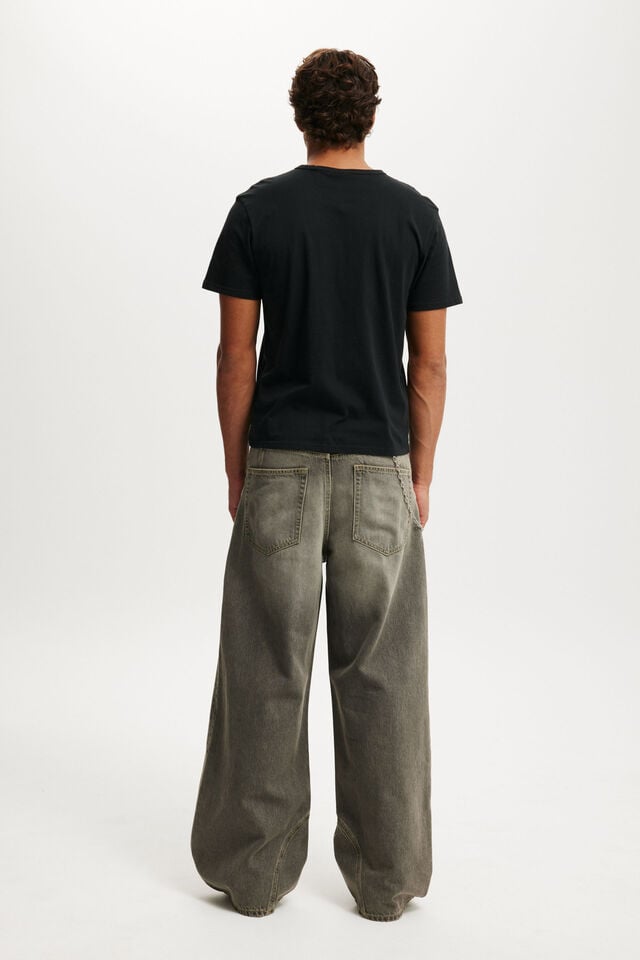 Cotton On Super Baggy Balloon Jean Seam Steel Grey