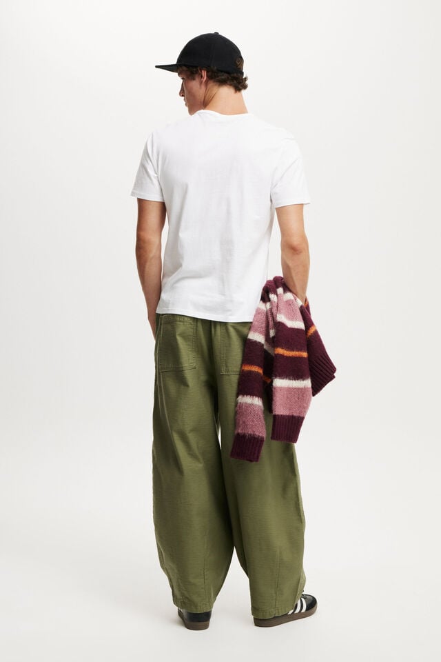 Cotton On Super Baggy Balloon Pant Military Green