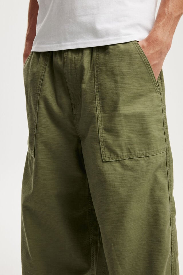 Cotton On Super Baggy Balloon Pant Military Green
