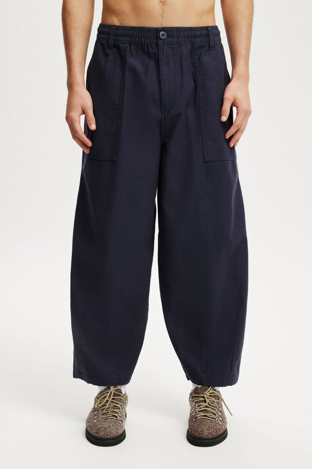 Cotton On Super Baggy Balloon Pant Washed Navy