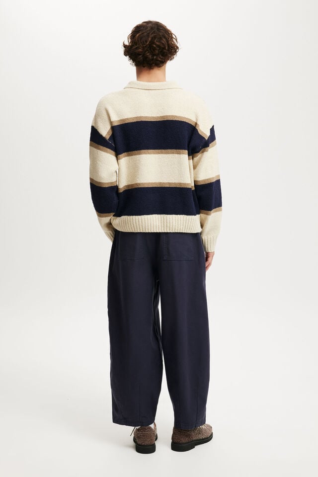 Cotton On Super Baggy Balloon Pant Washed Navy