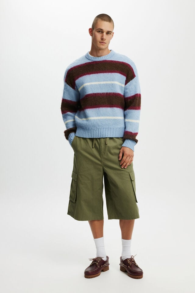 cotton on Super Baggy Cargo Short military