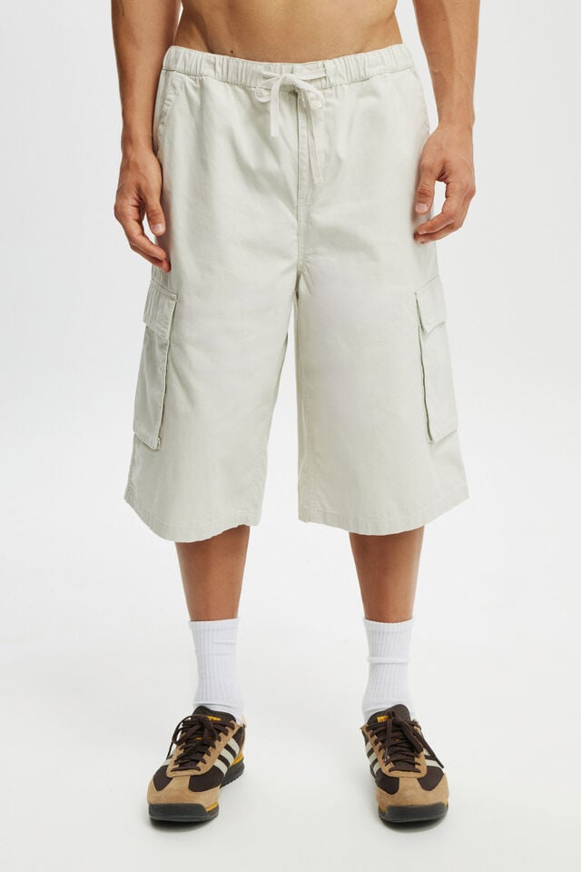 Cotton On Super Baggy Cargo Short Stone